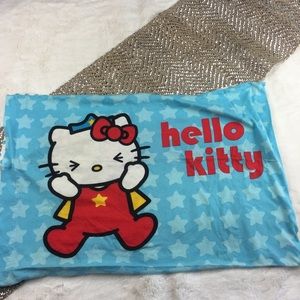 Vintage SANRIO 2007 HELLO KITTY Soft Pillow case